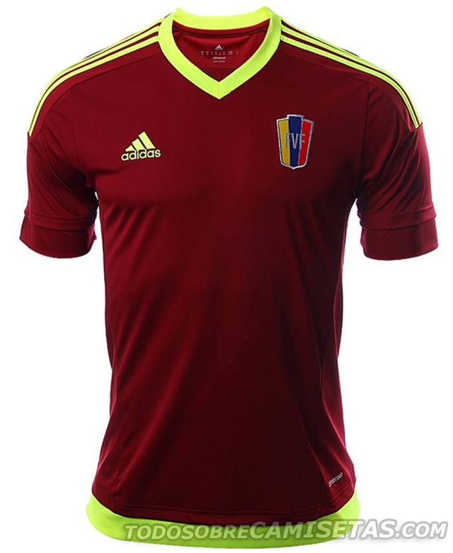 MÁS FOTOS: Camisetas Adidas de Venezuela para la Copa América 2015